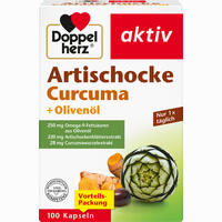 Doppelherz Artischocke Curcuma+ Olivenöl 100 Stück