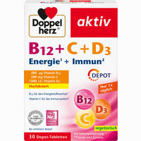 Doppelherz B12 + C + D3 Depot 100 Stück - ab 3,09 €