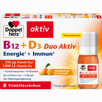 Doppelherz B12 + D3 Duo Aktiv 8 Stück - ab 5,49 €