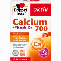Doppelherz Calcium 700+vitamin D3 Tabletten 30 Stück - ab 3,31 €