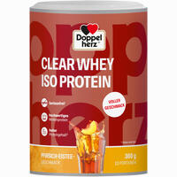 Doppelherz Clear Whey Iso Protein Pfirsich- Eistee 300 g