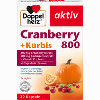 Doppelherz Cranberry + Kürbis Kapseln 30 Stück - ab 3,44 €