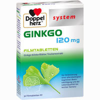 Doppelherz Ginkgo 120 Mg System Filmtabletten 120 Stück - ab 10,60 €