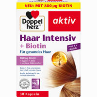 Doppelherz Haar Intensiv + Biotin Kapseln 30 Stück - ab 3,43 €