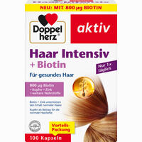 Doppelherz Haar Intensiv + Biotin Kapseln 30 Stück - ab 3,43 €