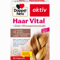 Doppelherz Haar Vital + Zink + Hirse 30 Stück - ab 3,21 &euro;