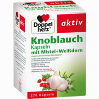 Doppelherz Knoblauch Kapseln mit Mistel U.weißdorn  270 Stück 