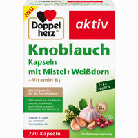 Doppelherz Knoblauch M. Mistel+ Weißdorn+ Vitamin B1 480 Stück - ab 7,03 €