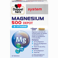 Doppelherz Magnesium 500 Depot System 30 Stück - ab 7,51 €