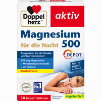 Doppelherz Magnesium 500 für die Nacht 30 Stück