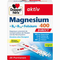 Doppelherz Magnesium + B Vitamine Direct Pellets 40 Stück - ab 3,05 €