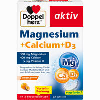 Doppelherz Magnesium + Calcium + D3 6 x 15 Stück