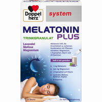 Doppelherz Melatonin Plus Trinkgranulat System Beutel 30 Stück