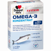 Doppelherz Omega- 3 Konzentrat System Kapseln 120 Stück - ab 6,03 €