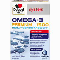 Doppelherz Omega- 3 Premium 1500 System 60 Stück - ab 15,58 €