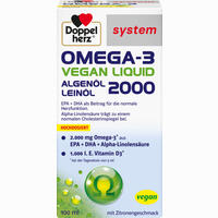 Doppelherz Omega- 3 Vegan Liquid 2000 System 100 ml