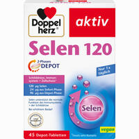 Doppelherz Selen 120 2- Phasen Depot 45 Stück