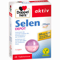 Doppelherz Selen 2- Phasen Depot Tabletten 40 Stück 