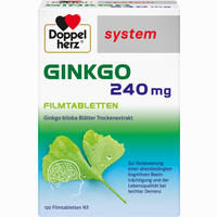 Doppelherz System Ginkgo 240mg Filmtabletten 120 Stück
