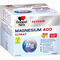 Doppelherz System Magnesium Citrat 400 Granulat  40 Stück - ab 5,26 €