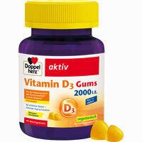 Doppelherz Vitamin D3 2000 I. E. Gums 40 Stück
