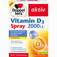 Doppelherz Vitamin D3 2000 I. E. Spray 8 ml