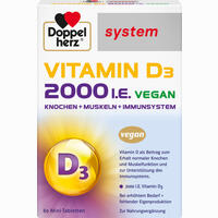 Doppelherz Vitamin D3 2000 I. E Vegan System 60 Stück