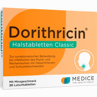 Dorithricin Halstabletten Classic Lutschtabletten 40 Stück - ab 5,94 €