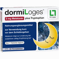 Dormiloges 3mg Melatonin Plus Tryptophan 60 Stück - ab 12,25 €