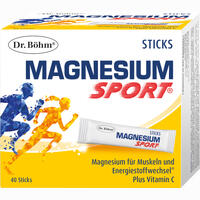 Dr. Böhm Magnesium Sport Sticks 40 x 1.5 g