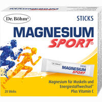 Dr. Böhm Magnesium Sport Sticks 40 x 1.5 g - ab 7,92 €