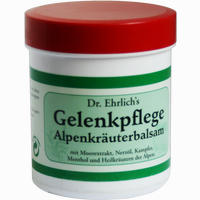 Dr. Ehrlich's Gelenkpflege Alpenkräuterbalsam  100 g - ab 7,85 €