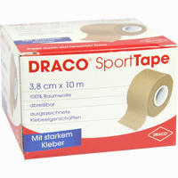 Draco Sporttape Extra Stark 10mx3.8cm Hautfarben Verband 1 Stück 