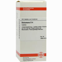 Dulcamara D4 Tabletten 80 Stück - ab 7,42 €