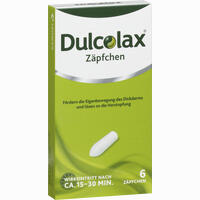 Dulcolax Zäpfchen  6 Stück - ab 5,64 €