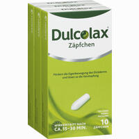 Dulcolax Zäpfchen  6 Stück - ab 5,58 €