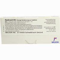 Dyskrasit D6 Ampullen 8 x 1 ml