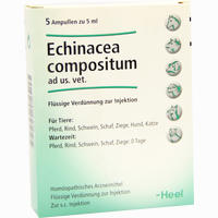 Echinacea Comp Ad Us Vet Ampullen 5 Stück - ab 12,55 €