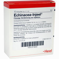 Echinacea Injeel Ampullen 10 Stück - ab 16,82 €