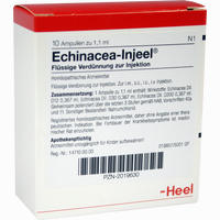 Echinacea Injeel Ampullen 10 Stück - ab 16,85 €