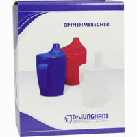 Einnehmebecher M. Griff U. Deckel 12mm Blau 1 Stück