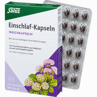 Einschlaf- Kapseln Salus  60 Stück - ab 7,97 €