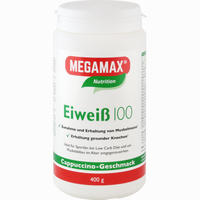 Eiweiss 100 Cappuccino Megamax Pulver 400 g - ab 15,05 €