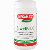 Eiweiss 100 Haselnuss Megamax Pulver 5 KG - ab 0,00 €