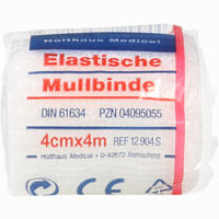 Elast Mullbinde 4mx4cm 1 Stück - ab 0,35 €