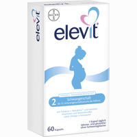 Elevit 2 Schwangerschaft Weichkapseln 60 Stück - ab 24,67 €