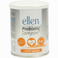 Ellen Probiotische Tampons Super 8 Stück
