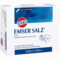 Emser Salz Beutel 20 Stück - ab 5,69 €