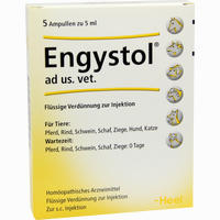 Engystol Ad Us. Vet. Ampullen  5 Stück - ab 12,55 €