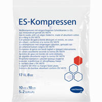 E S Kompr Ster 10x10 Kompressen 25 x 2 Stück - ab 1,45 €